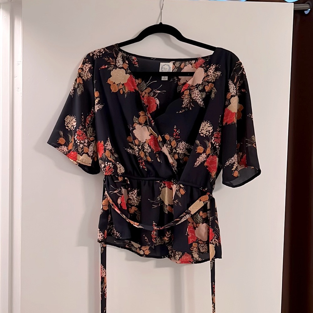 Peplum top size small